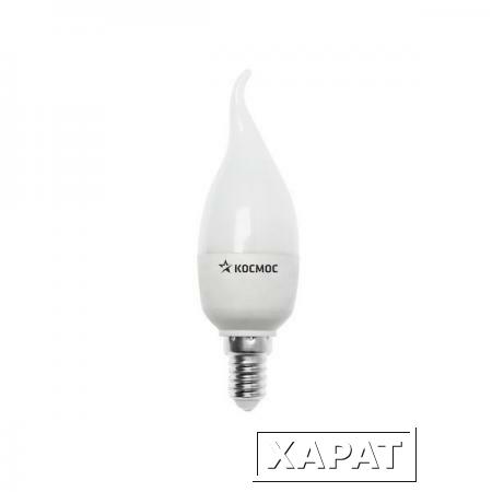 Фото Лампа светодиодная LED 5Вт Свеча на ветру E14 3000К Экономка; Eco_LED5wCWE1430