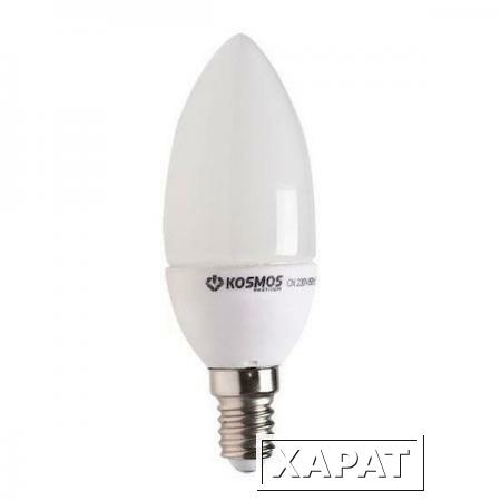 Фото Лампа светодиодная KOSMOS premium LED 3Вт СВЕЧА E27 230В 3000К; KLED3wCN230vE2727