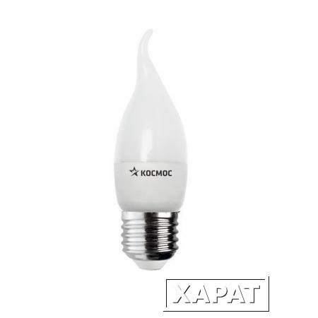 Фото Лампа светодиодная LED 5Вт Свеча на ветру E27 4500К Экономка; Eco_LED5wCWE2745