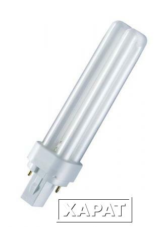 Фото Лампа энергосберегающая КЛЛ 18Вт Dulux D 18/830 2p G24d-2 (025704); 4050300025704