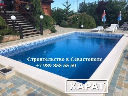 Фото Строительство бассейнов для частных домов и гостиниц в Крыму