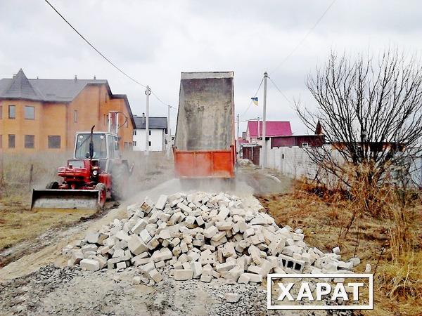 Фото Кирпичный бетонный бой с доставкой