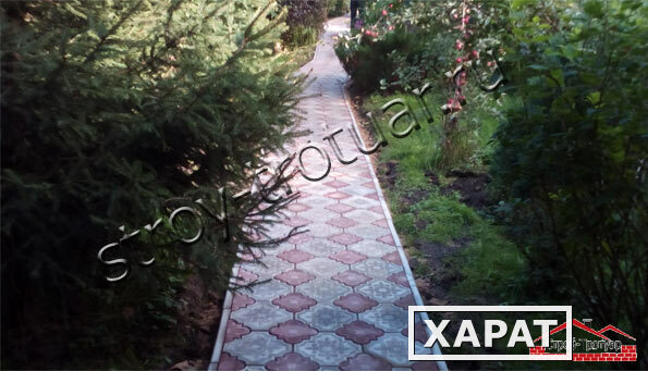 Фото Укладка тротуарной плитки в Московской области цена