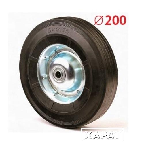 Фото Рулевое колесо резиновое диаметр 200