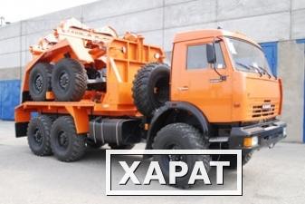 Фото В наличии автопоезд - трубовоз с прицепом – роспуском на шасси КАМАЗ-43118 по цене 2 950 000 рублей.