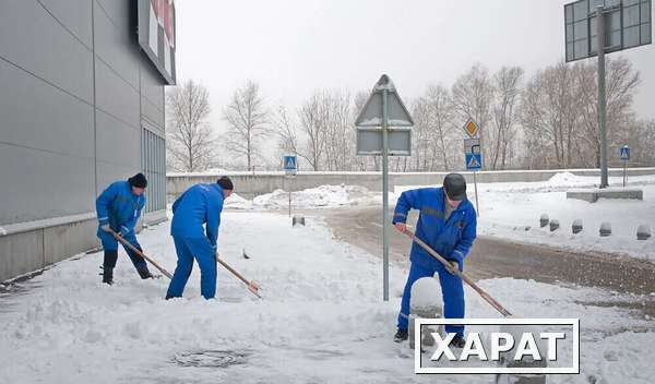 Фото Рабочие для уборки снега Нижний Новгород