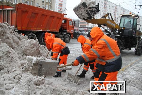 Фото Ручная уборка снега Нижний Новгород