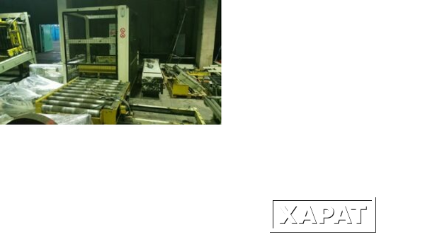 Фото Комплект оборудования по подаче поддонов, укладки и обмотки пленкой AdvirMatic