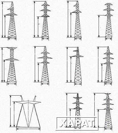 Фото Промежуточные опоры ПП500-3