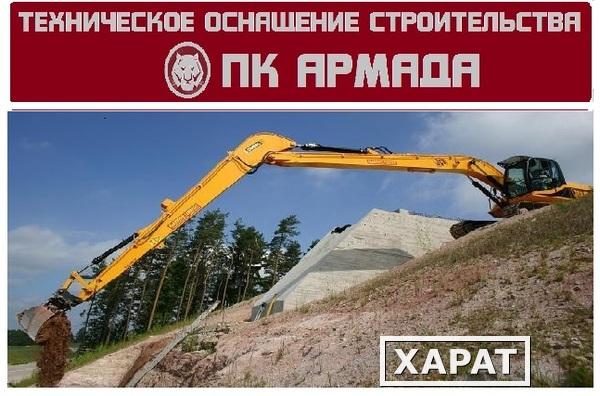 Фото Разработка котлованов без пандуса экскаватором с длинной рукоятью