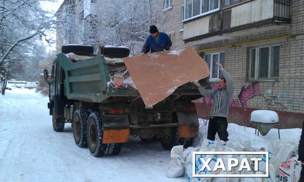 Фото Камаз самосвал вывоз мусора в Нижнем Новгороде