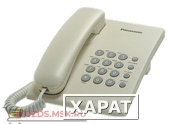 Фото Panasonic KX-TS2350RUJ — (цвет бежевый): Проводной телефон