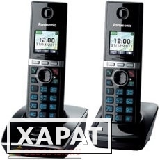 Фото Panasonic KX-TG8052RUB — Беспроводной телефон DECT (радиотелефон) , цвет черный