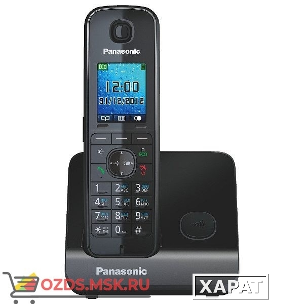 Фото Panasonic KX-TG8151RUB — Беспроводной телефон DECT (радиотелефон) , цвет черный