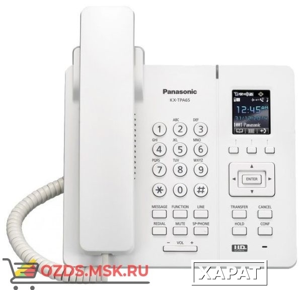 Фото Panasonic KX-TPA65 (KX-TPA65RU) — SIP-радиотелефон в настольном исполнении