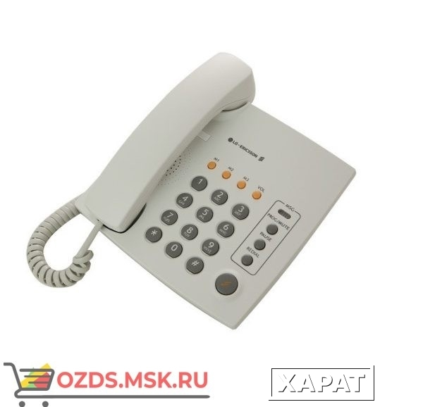 Фото LG LKA-200SG, цвет светло-серый: Проводной телефон