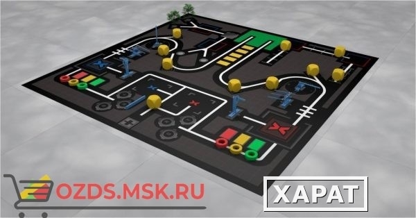 Фото Соревновательное поле с элементами MakeX Stater Arenas Kit