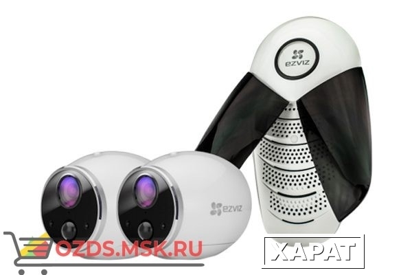 Фото Ezviz CS-W2S-EUP-B2 (Mini Trooper) набор Базовая станция