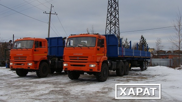 Фото Седельный тягач Камаз 43118, 300 л/с  2019 г.в.   с полуприцепом