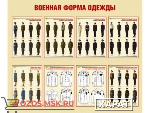 Фото Военная форма одежды: Плакат