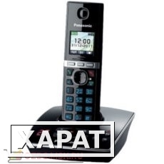 Фото Panasonic KX-TG8061RUB — с автоответчиком, цвет черный: Беспроводной телефон DECT (радиотелефон)