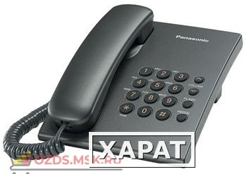 Фото Panasonic KX-TS2350RUT — (цвет титановый): Проводной телефон