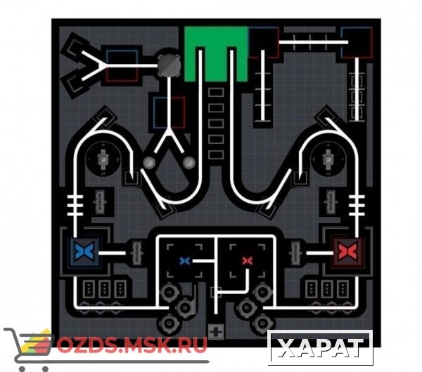 Фото Соревновательное поле с элементами MakeX Stater Arenas Kit P1090013