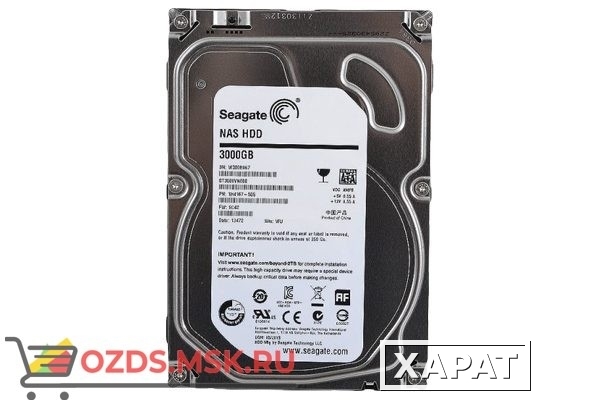 Фото Seagate ST3000VN007 HDD 3Tb: Жесткий диск