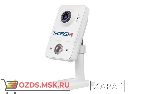 Фото Trassir TR-D7111IR1W(2,8 мм) 1.3Мп: IP-камера