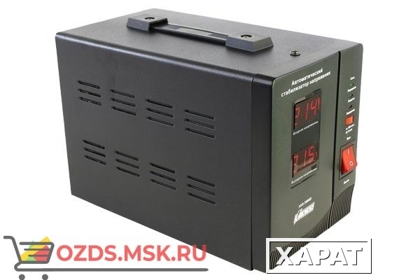 Фото PowerMAN AVS 2000D Black Стабилизатор