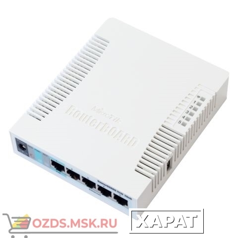 Фото Mikrotik RB951G-2HnD, Routerboard , 5xport GLAN WIFI Wireless Router, Wi-Fi маршрутизатор