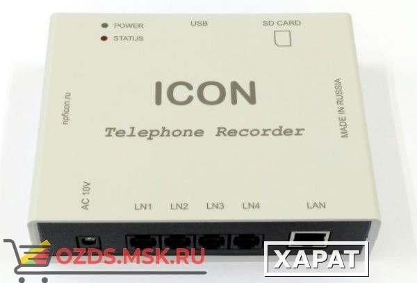Фото Сетевое устройство записи телефонных разговоров ICON TR4NS