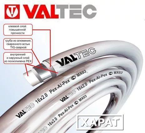 Фото VALTEC Труба металлопластиковая 20 (2,0) (бухта 100 м)