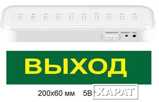 Фото Светильники аварийные PRORAB Светильник акк. Feron 30LED AC/DC EL120 (12670)