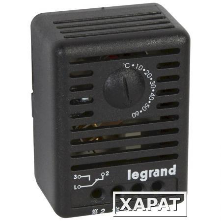 Фото Термостат для шкафов/настенных шкафов XL-VDI-LCS2 19' от +5 до +60°C 12/250В AC;034848