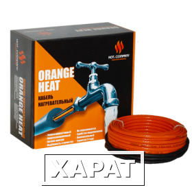 Фото Комплект греющего саморегулирующегося кабеля Orange Heat 6 м