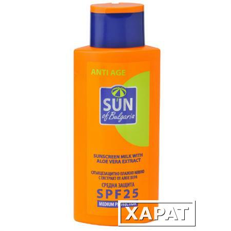 Фото Солнцезащитное молочко с с экстрактом алоэ вера SPF 25 200 ml