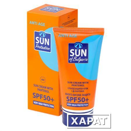 Фото Солнцезащитный крем с Д- пантенолом SPF 50+ 150 ml