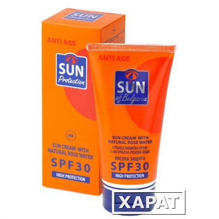 Фото Солнцезащитный крем с розовой водой SPF 30 150 ml