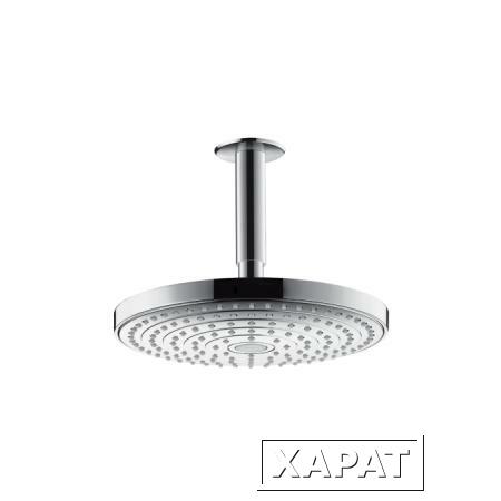 Фото Верхний душ Hansgrohe 26469400 Raindance Select S 240 2jet EcoSmart (хром/белый)