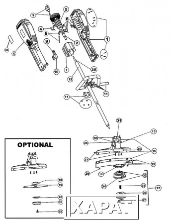 Фото RYOBI Конденсатор триммера Ryobi AK 1000 (рис. 4)