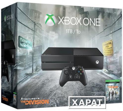 Фото Microsoft Игровая приставка Microsoft Xbox One 1 Tb + Видеоигра Tom Clansy's The Division
