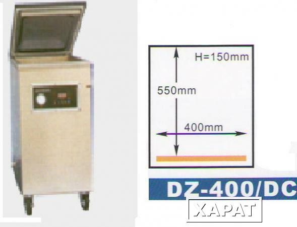 Фото Вакуумный упаковщик DZQ-400/DC корпус нерж. сталь с функцией газа