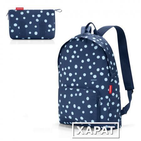 Фото Рюкзак складной mini maxi spots navy (54338)