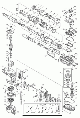 Фото Makita Разделительная шайба HR4001C/ перфоратор Makita HR5211C рис.( 4)