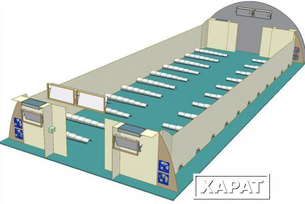 Фото Система вентиляции овощихранилища
