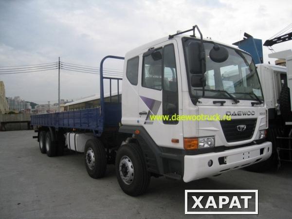 Фото Бортовой грузовик 8Х4. Daewoo novus m9csf. dv11