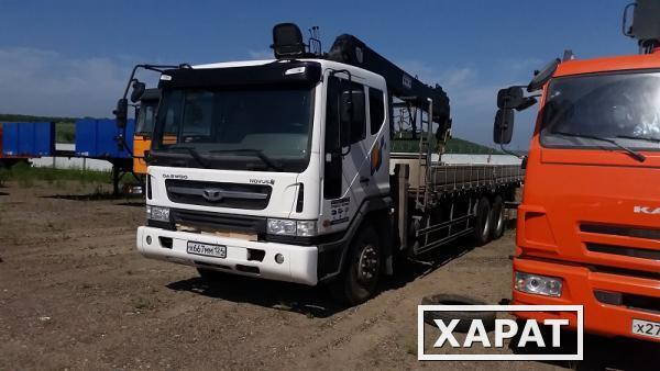 Фото Daewoo Novus (15т.) c КМУ Yourim KYC1716L (7т.) 2013г. б/у