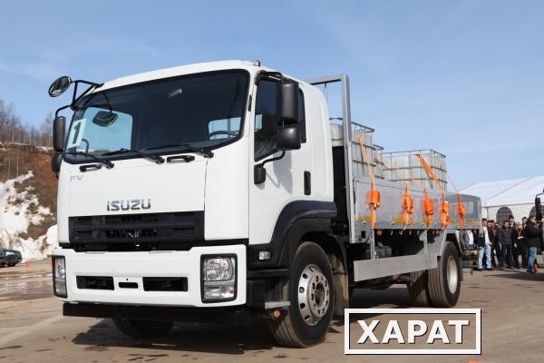 Фото ISUZU FVR34 борт L 7.4м г/п 12т сборка Япония