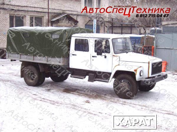 Фото Бортовой автомобиль ГАЗ-3309 (двухрядная кабина)
